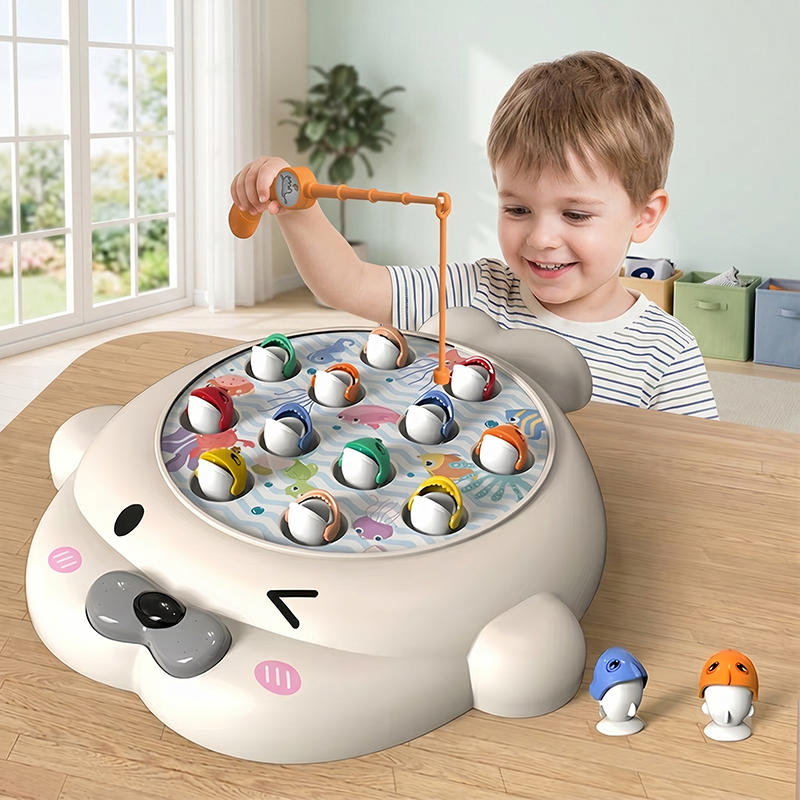 Fishing Equipment Kids - Kids Montessori Magnetic Fishing Toy Set,