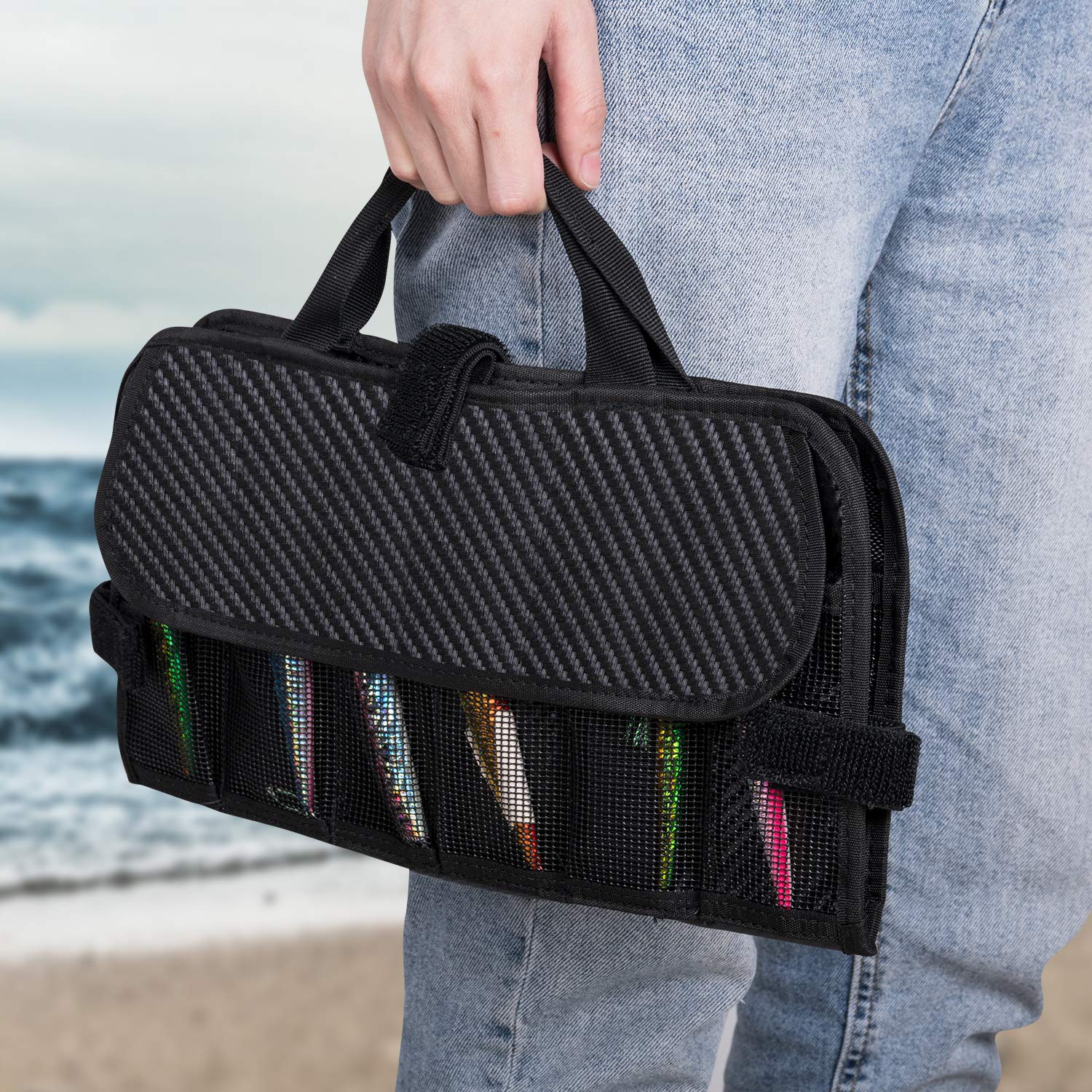 Saltwater Fishing Hook - Goture Fishing Jig Lure Bag-Durable Lure