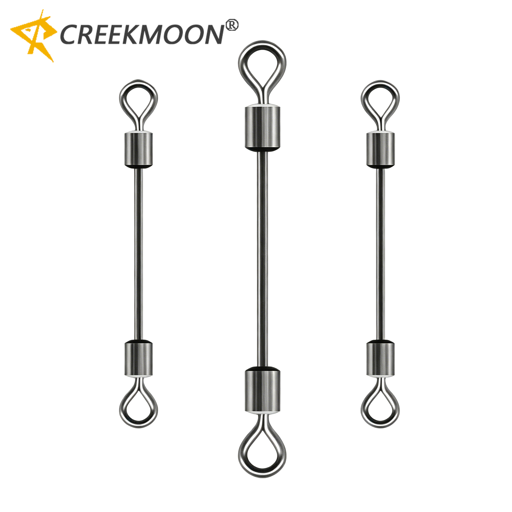 Fishing Equipment Cheap - 100pcs Long Fishing Connector Swivels Barrel