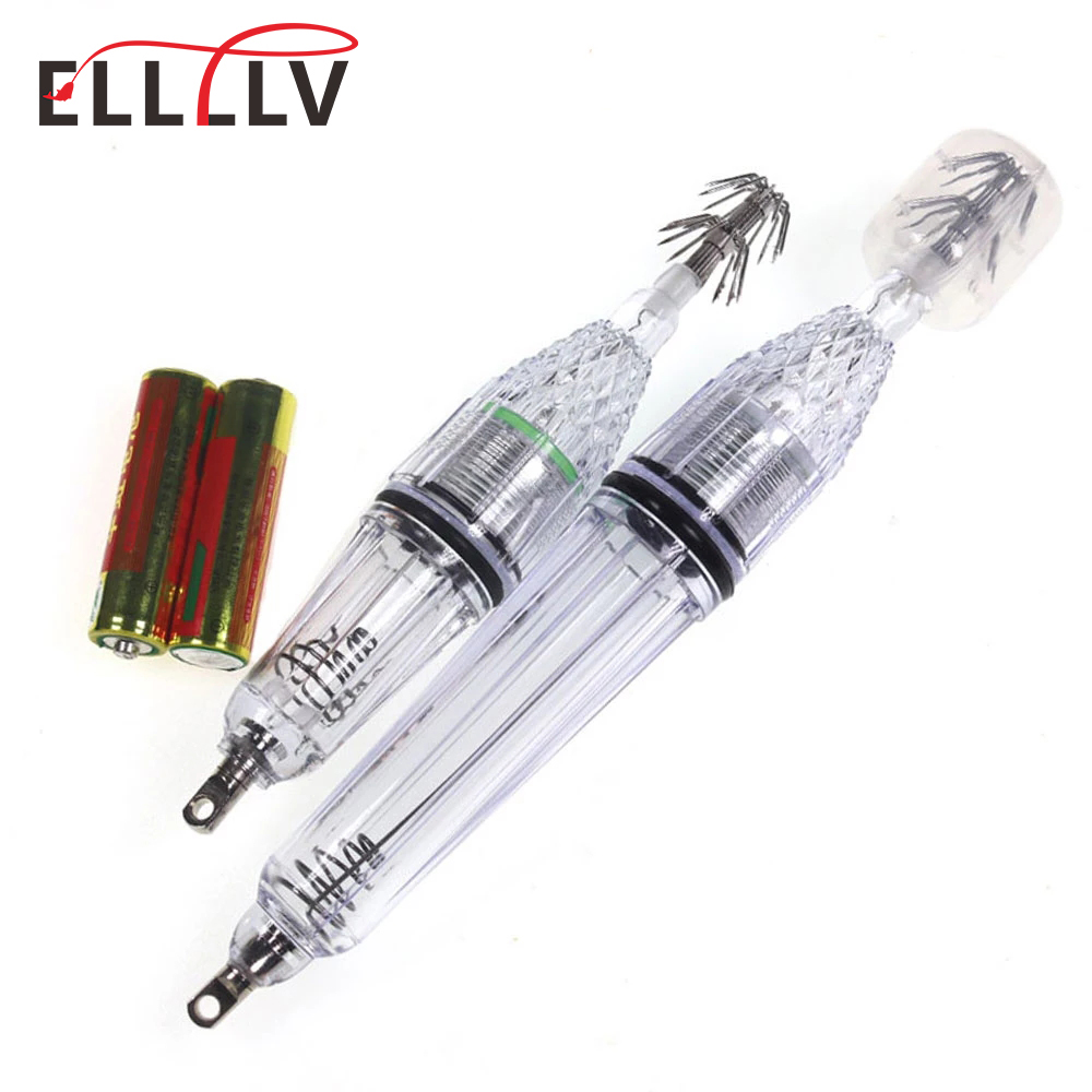 1pc 12cm 17cm 5AA Battery LED  - Saltwater Fishing Hook recensione e prezzo