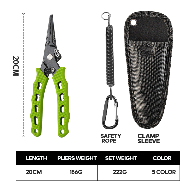 TAIYU 5-color stainless steel  - Fishing Equipment Cheap recensione e prezzo