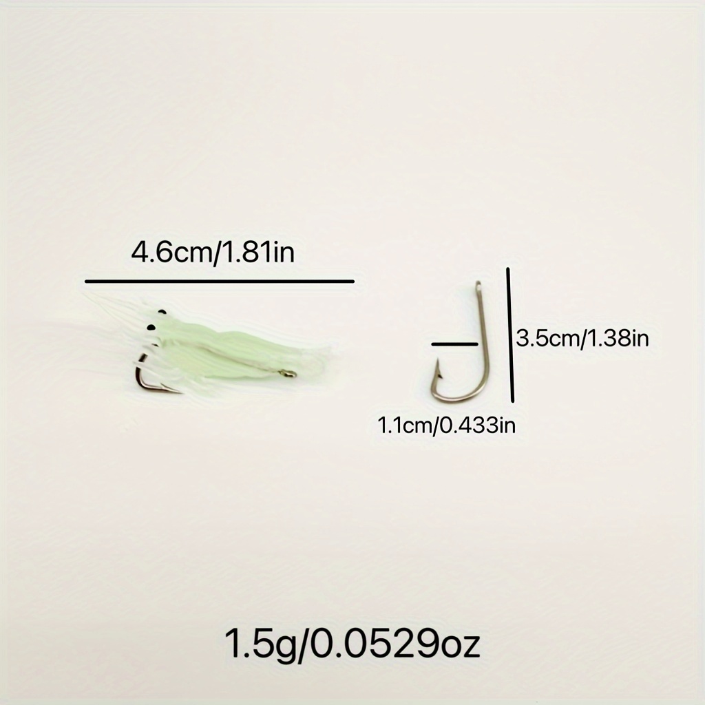 16pcs Luminous Shrimp Soft Fis - Saltwater Fishing Hook recensione e prezzo