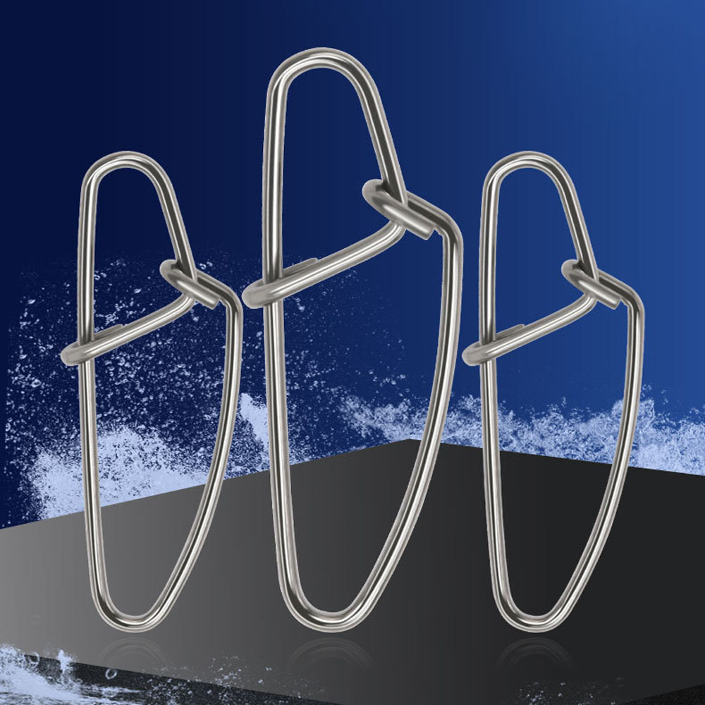 DNDYUJU 50pcs Fishing Snap Sta - Saltwater Fishing Hook recensione e prezzo