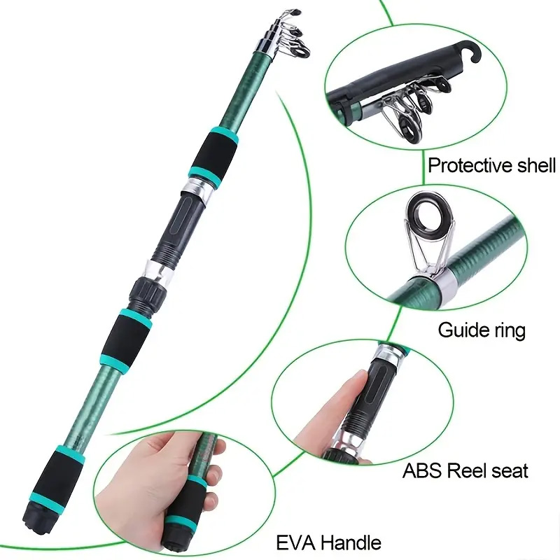 Fishing Pole Set Full Kits Wit - Fishing Equipment Kids recensione e prezzo