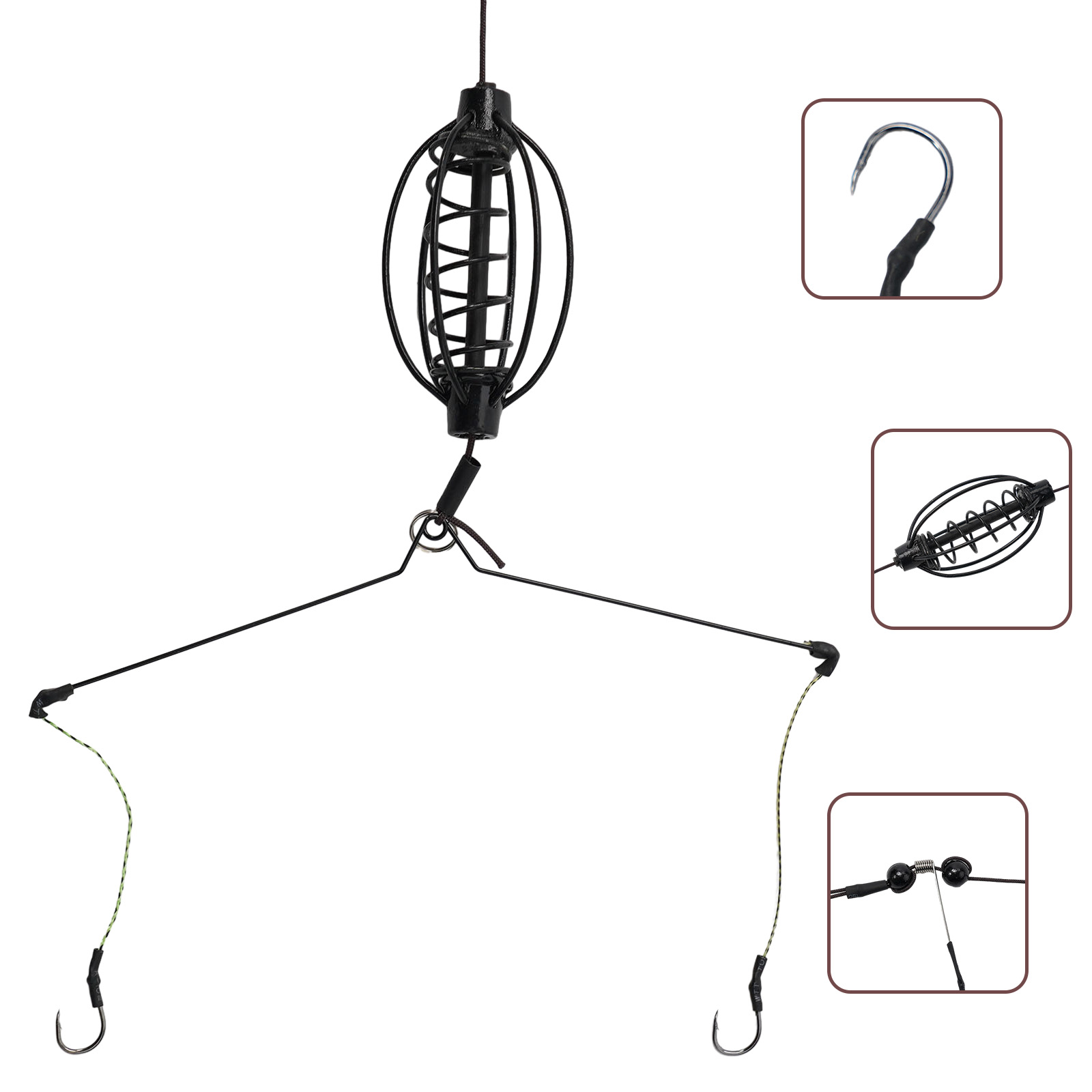 1x Carp Fishing Feeder Fishing - Braided Fishing Line recensione e prezzo