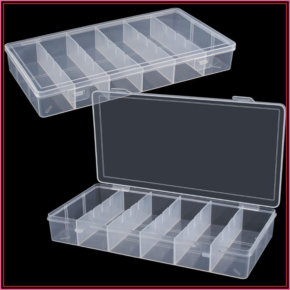 Clear Visible Plastic Storage  - Fishing Equipment Organizer recensione e prezzo