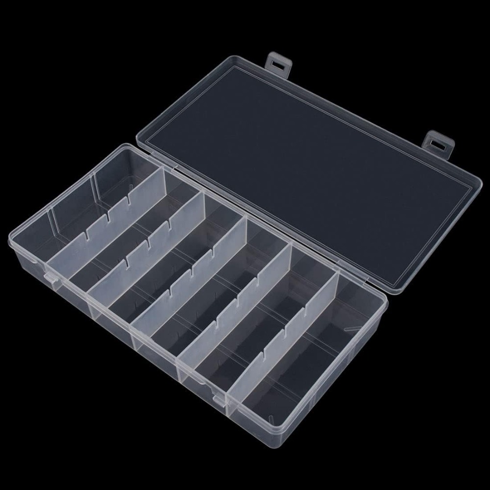 Clear Visible Plastic Storage  - Fishing Equipment Organizer recensione e prezzo