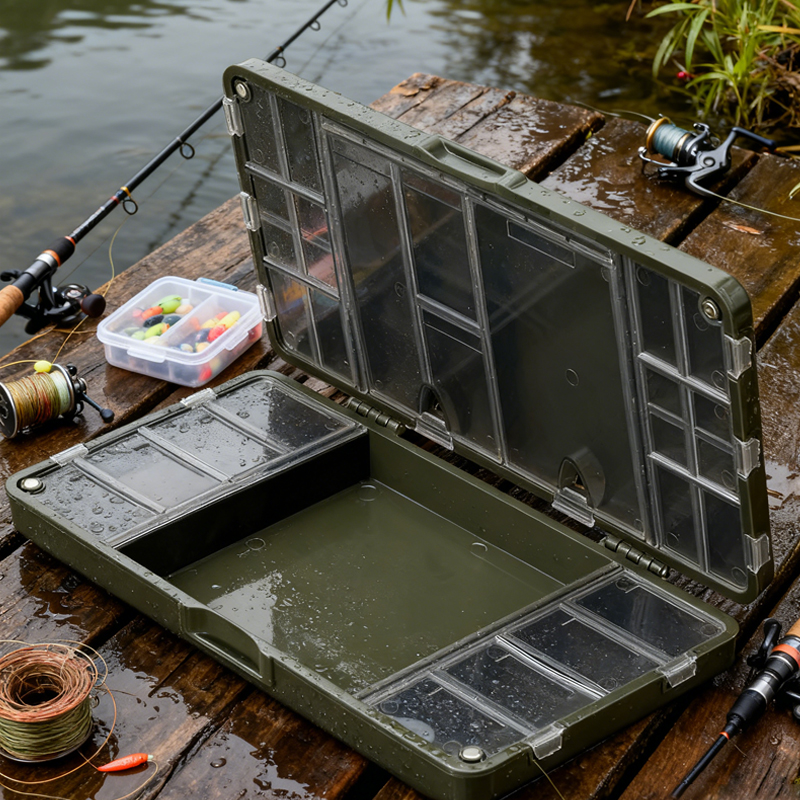 Large Capacity Hard PVC Tackle - Fishing Equipment Organizer recensione e prezzo