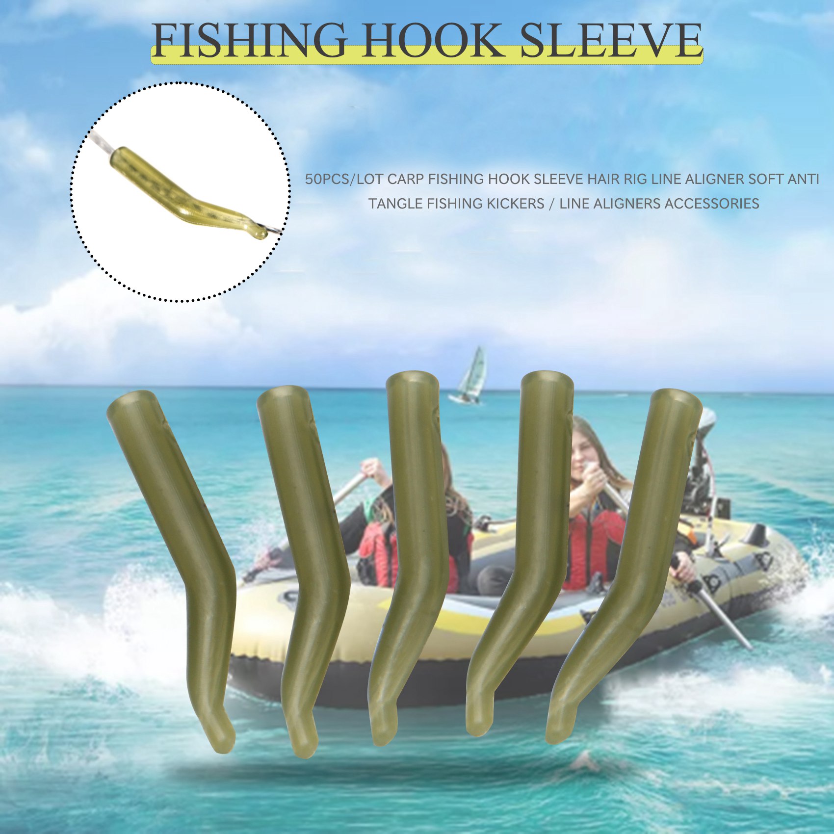 50Pcs/Lot Carp Fishing Hook Sl - Fishing Line recensione e prezzo