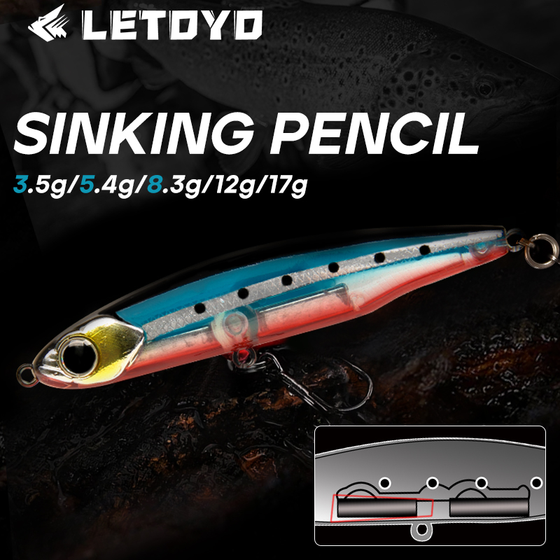 LETOYO Sinking Pencil 17g 12g- - Fishing Equipment Daiwa recensione e prezzo