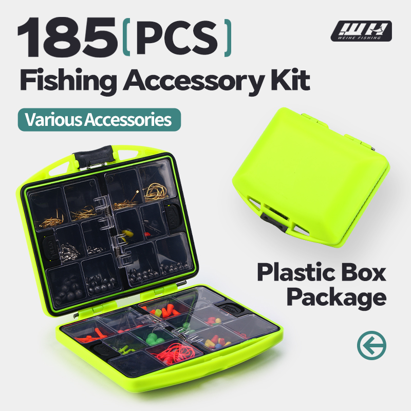 WEIHE 185pcs fishing accessori - Fishing Equipment Organizer recensione e prezzo