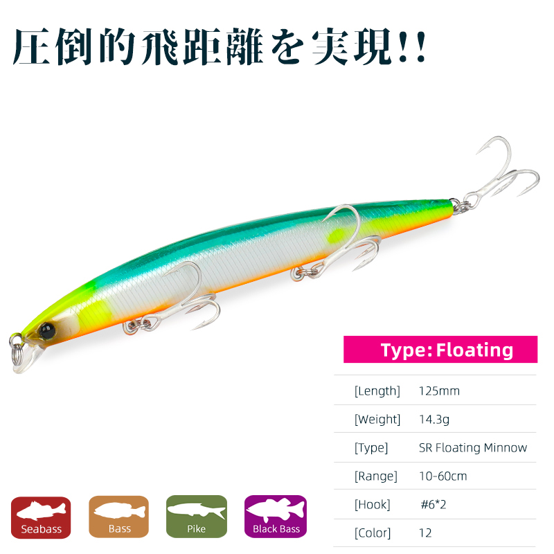 TSURINOYA Fishing Lure DW72 12 - Saltwater Fishing Hook recensione e prezzo