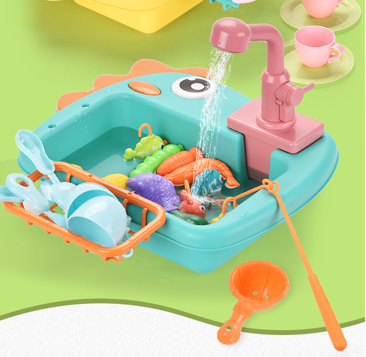 Kitchen Sink Toys Kitchen Toys - Fishing Equipment Kids recensione e prezzo
