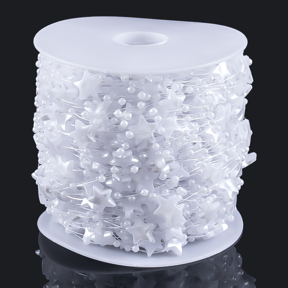 10Meters White Color Star Bead - Fishing Line recensione e prezzo