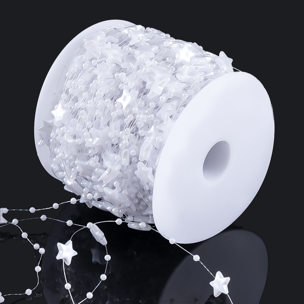 10Meters White Color Star Bead - Fishing Line recensione e prezzo
