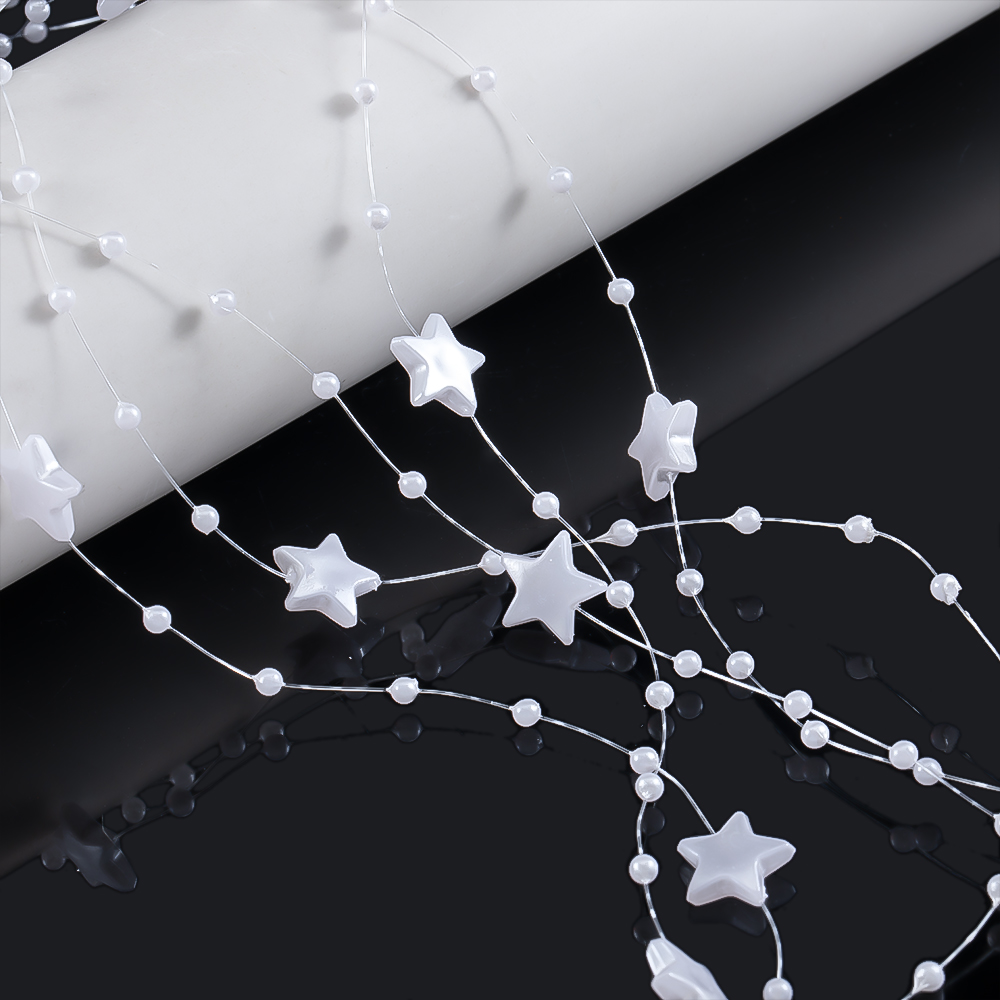 10Meters White Color Star Bead - Fishing Line recensione e prezzo