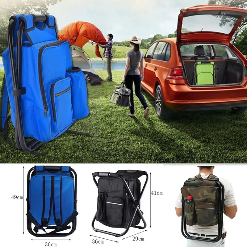 2 in 1 Folding Fishing Chair B - Fishing Equipment Organizer recensione e prezzo