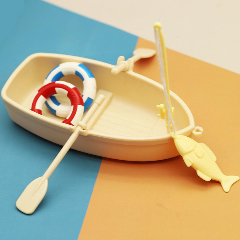 New Plastic Fishing Boat Model - Fishing Equipment Kids recensione e prezzo