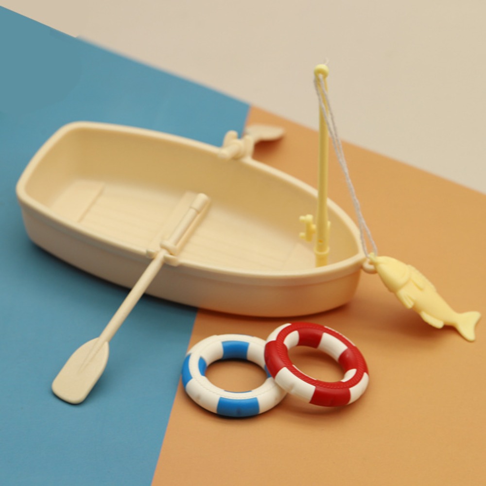 New Plastic Fishing Boat Model - Fishing Equipment Kids recensione e prezzo