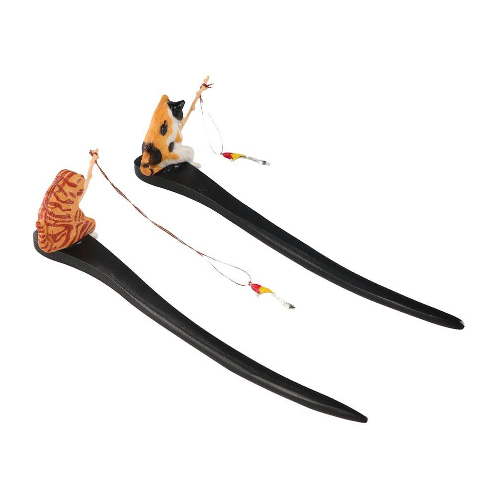Antique Cat Fishing Wooden Hai - Fishing Equipment Kids recensione e prezzo