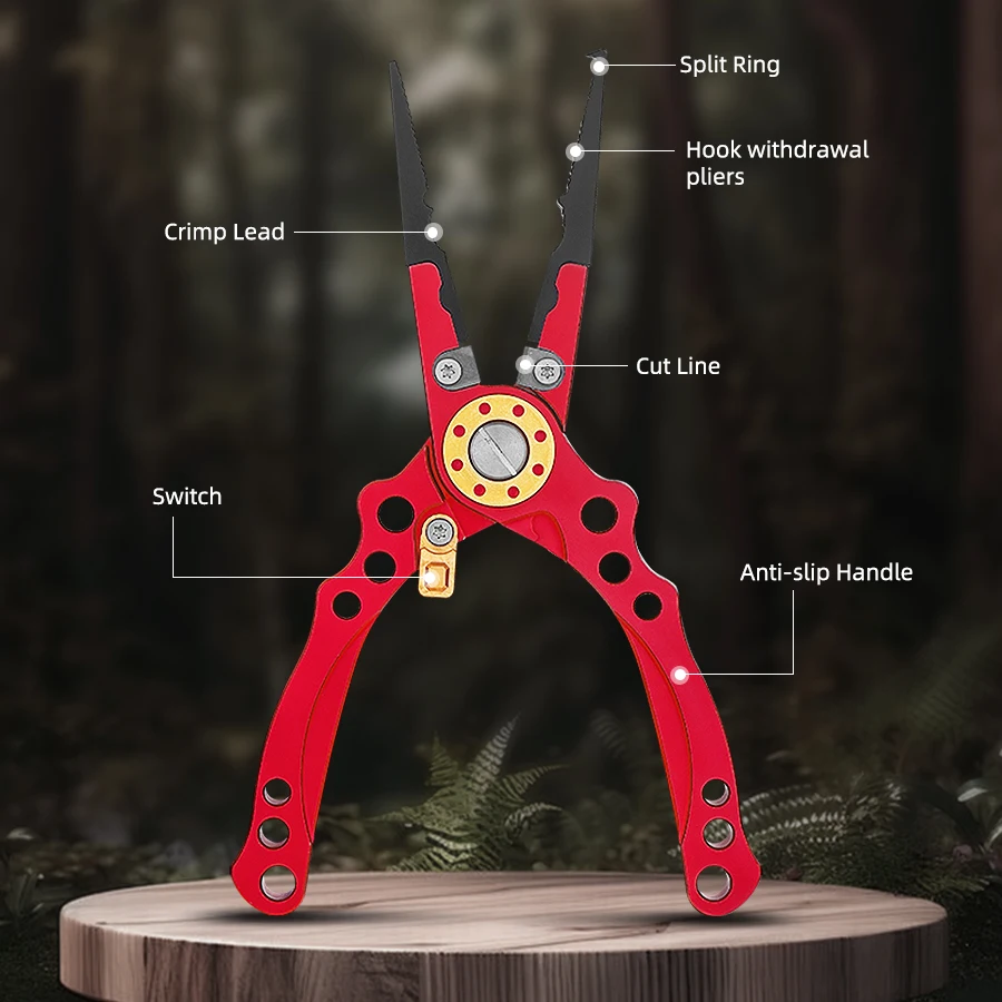 Aluminum Fishing Pliers, Fishi - Braided Fishing Line recensione e prezzo