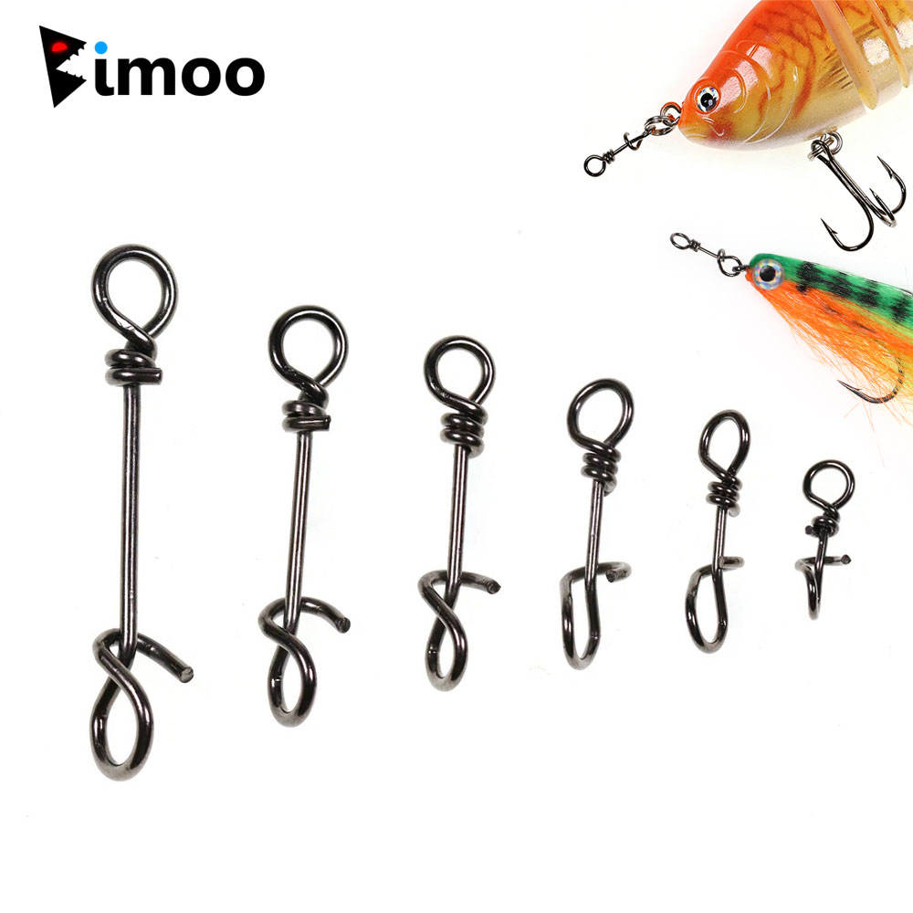 Bimoo 50pcs Stainless Steel Qu - Fishing Equipment Cheap recensione e prezzo