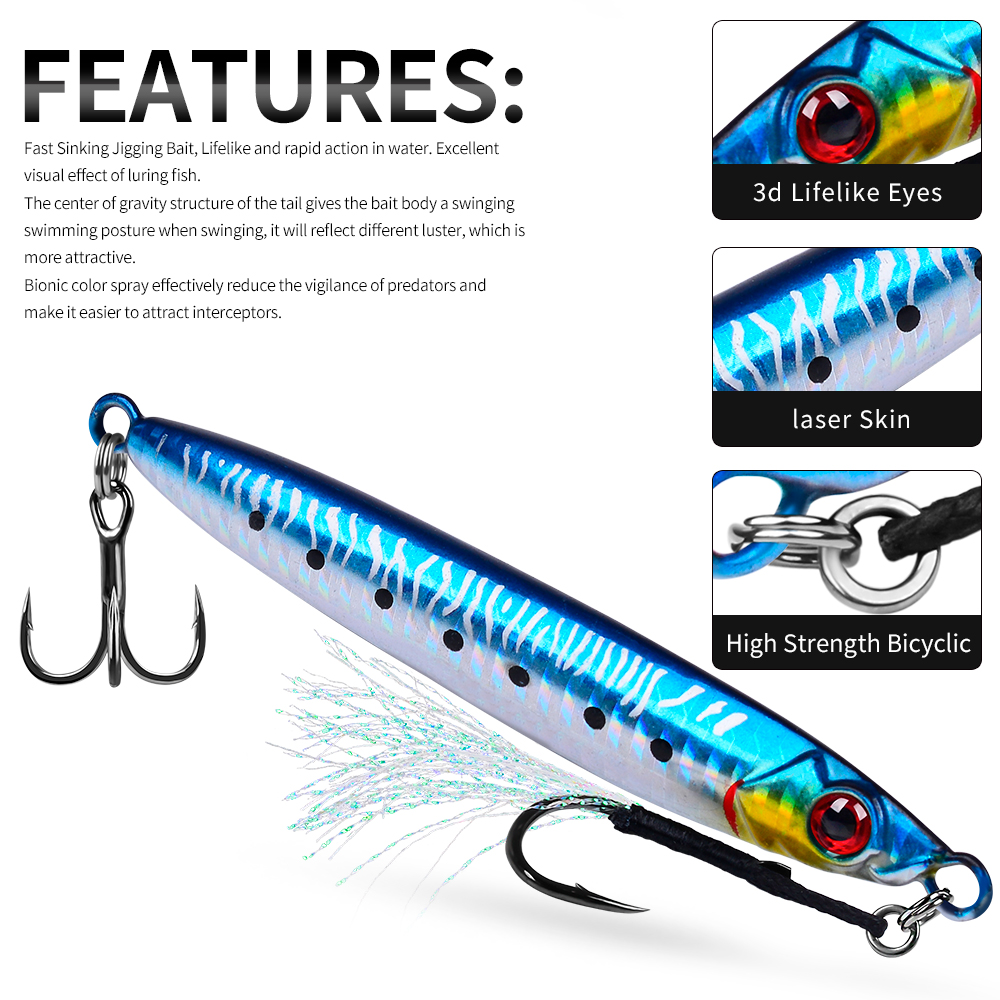 Proberos 1pc Saltwater jigs Sp - Fishing Equipment Daiwa recensione e prezzo