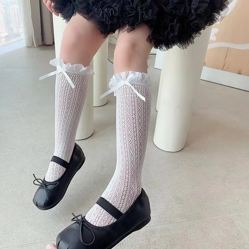 Girls Long Tube Lace Stockings - Fishing Equipment Kids recensione e prezzo