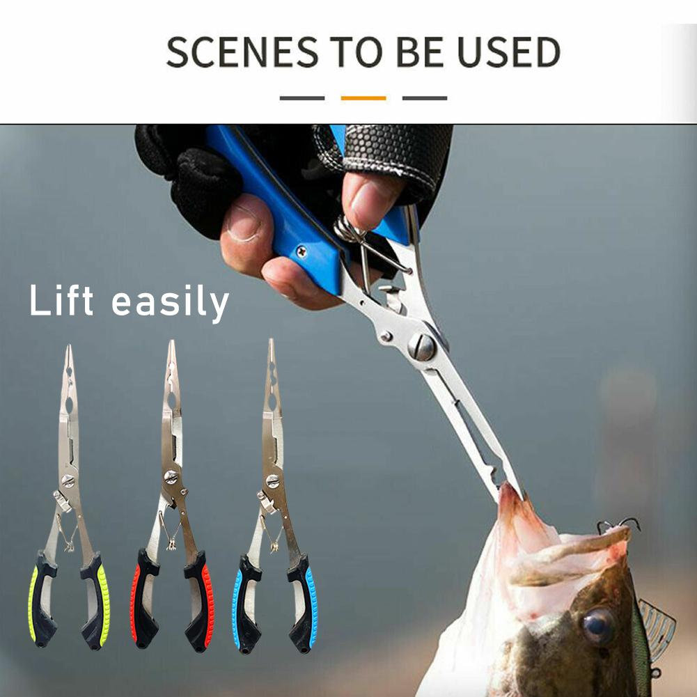 Long Fishing Pliers Scissor Gr - Fishing Equipment Cheap recensione e prezzo