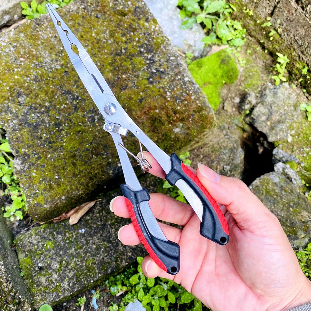 Long Fishing Pliers Scissor Gr - Fishing Equipment Cheap recensione e prezzo