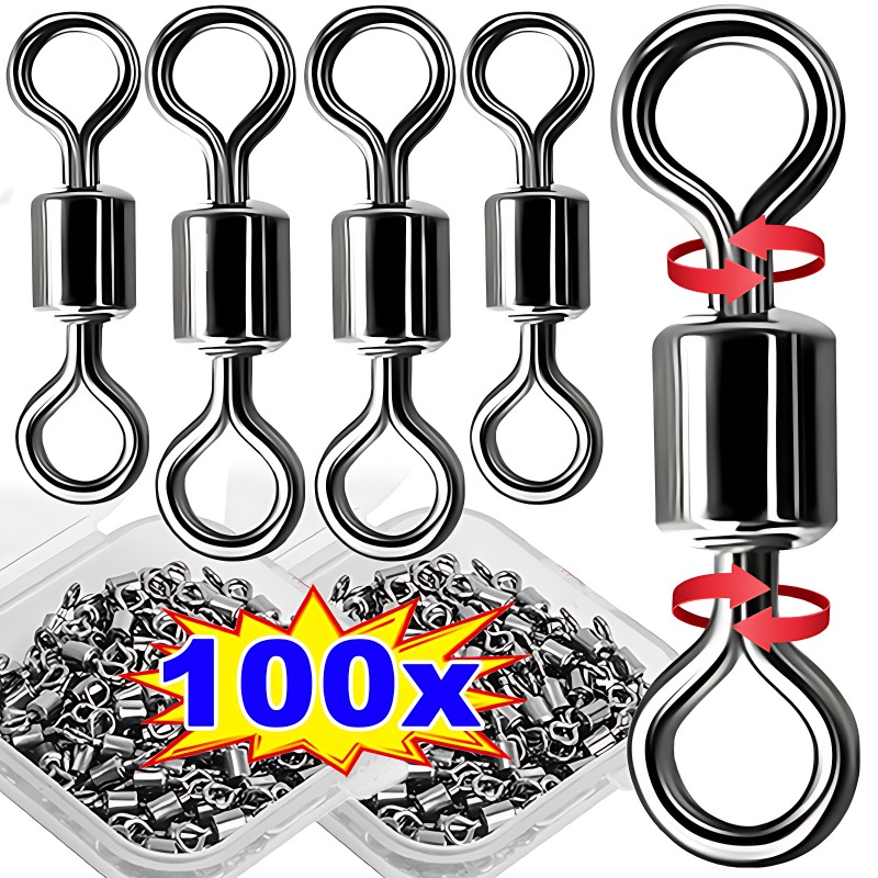 50/100Pcs Stainless Steel Fish - Fishing Equipment Cheap recensione e prezzo