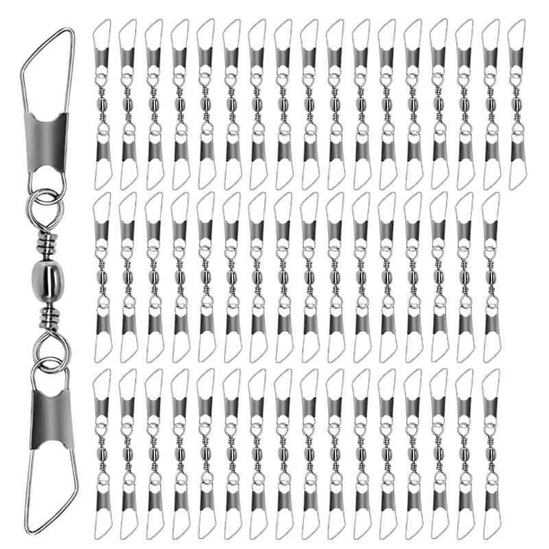 340F 50pcs Bearing Rolling Swi - Saltwater Fishing Hook recensione e prezzo