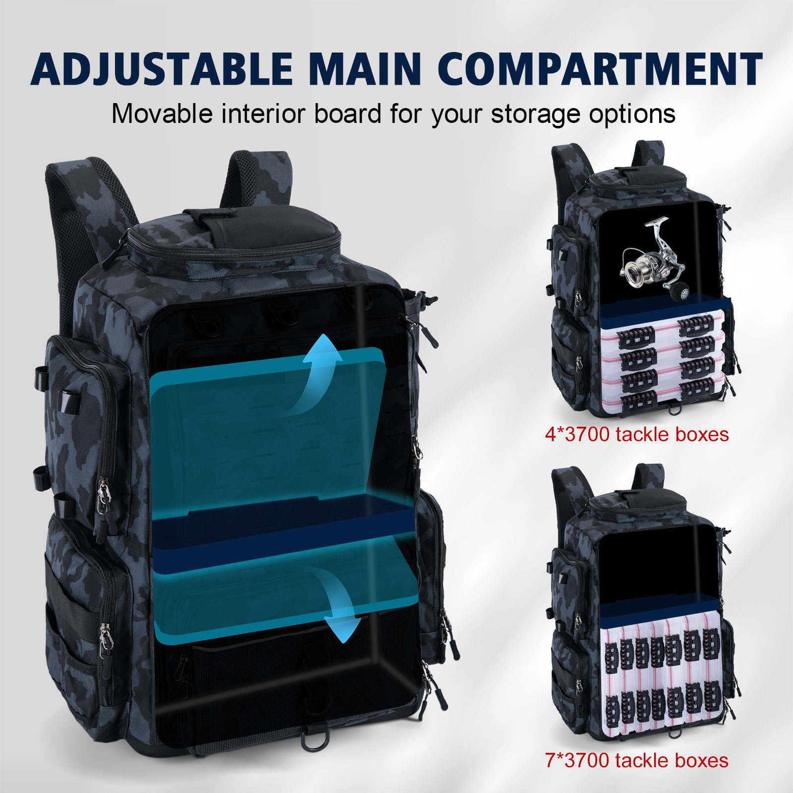 Goture 55*36*28cm Multifunctio - Fishing Equipment Organizer recensione e prezzo