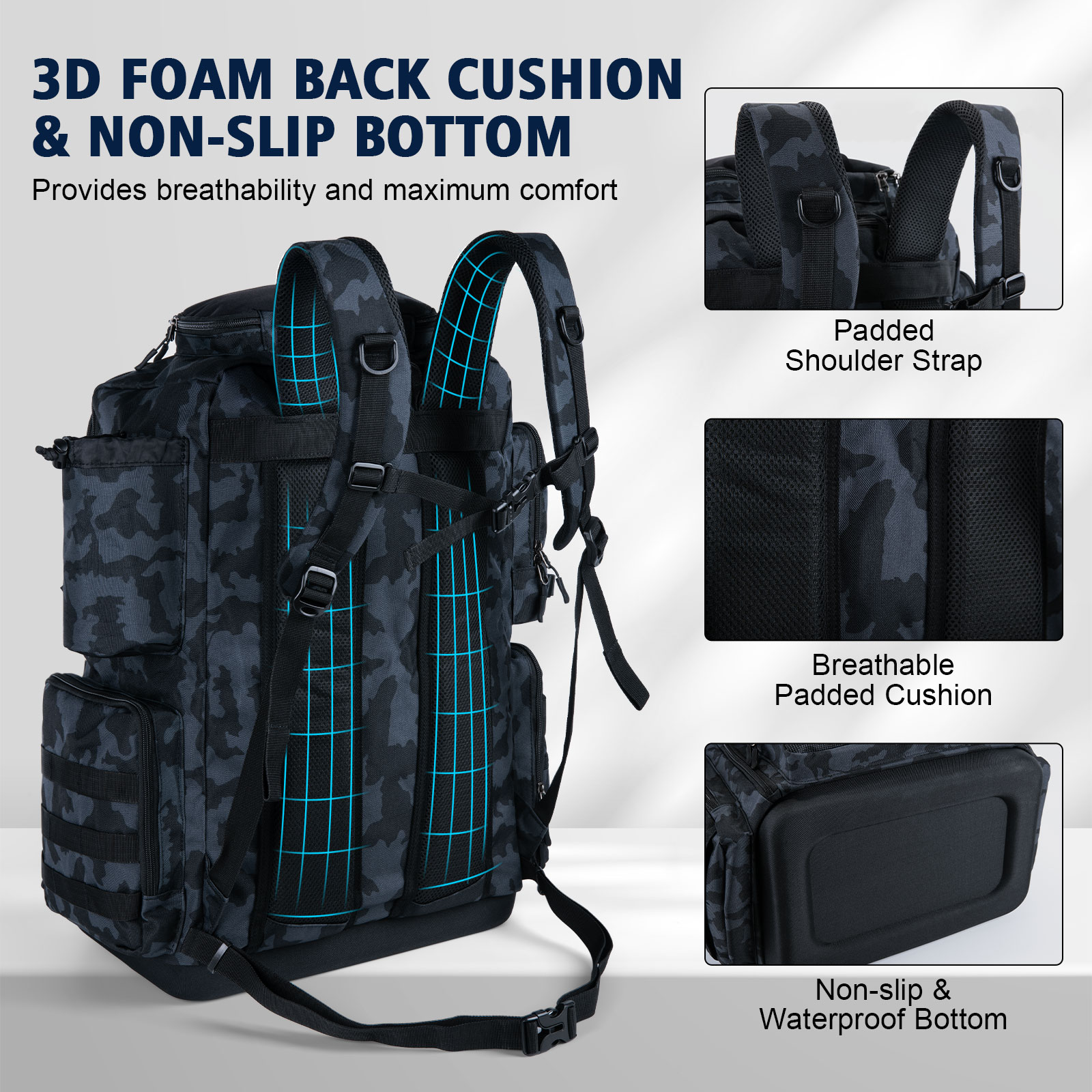 Goture 55*36*28cm Multifunctio - Fishing Equipment Organizer recensione e prezzo