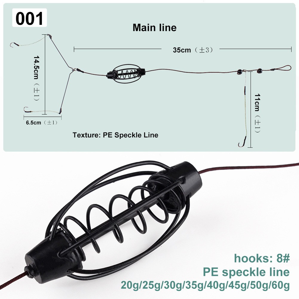 1PCS Carp Fishing Feeder Europ - Braided Fishing Line recensione e prezzo