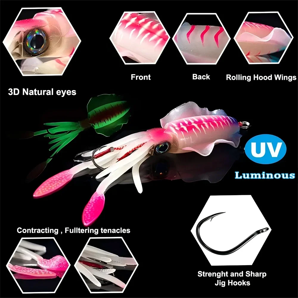 ZUKIBO Soft Squid Bait Fishing - Fishing Equipment Daiwa recensione e prezzo