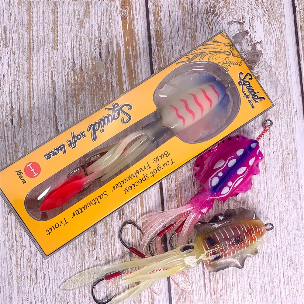 ZUKIBO Soft Squid Bait Fishing - Fishing Equipment Daiwa recensione e prezzo